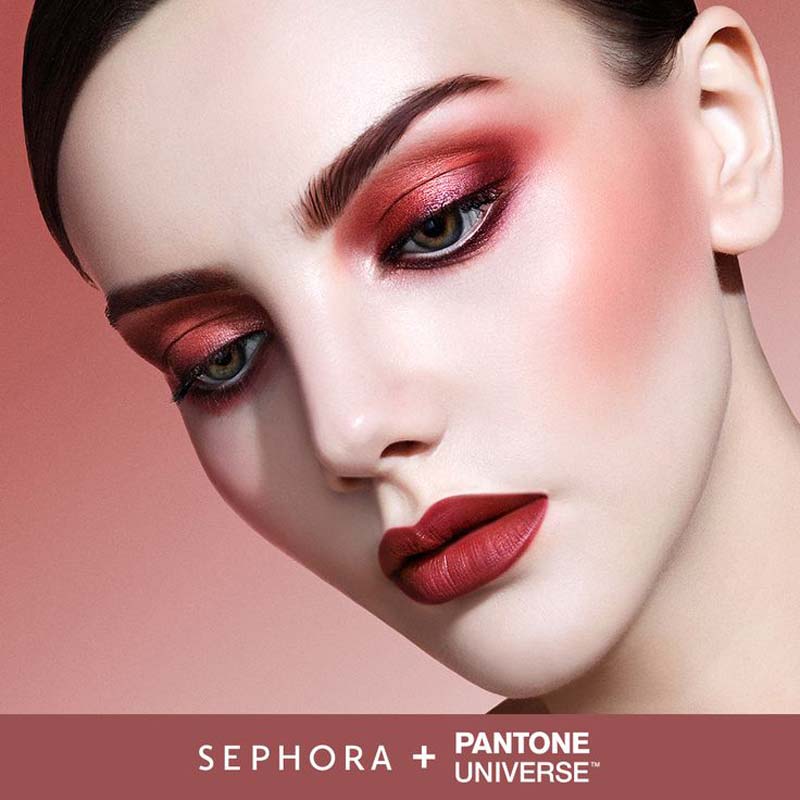 Trucco sposa sulle nuance del Marsala Pantone dell'anno 2015 by Sephora