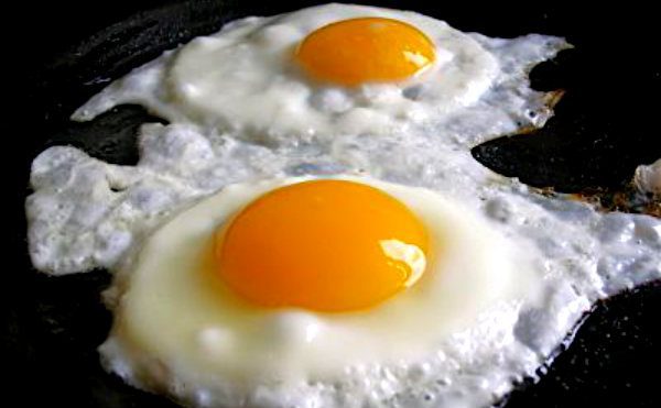 Fried eggs