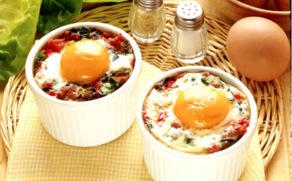 Eggs in cocotte