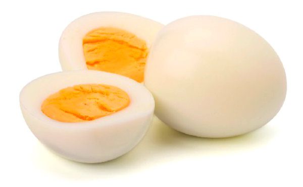 Hard-boiled egg