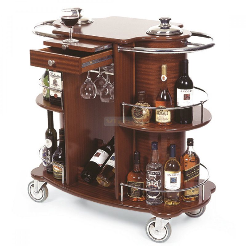strumenti del sommelier carrello