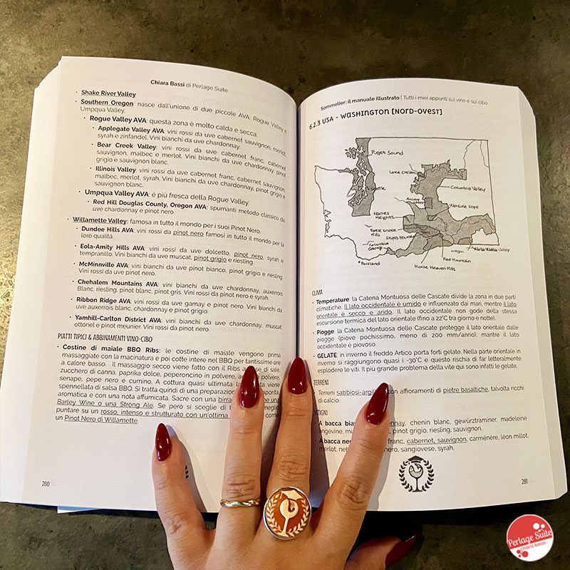 Sommelier: il manuale illustrato. Tutti i miei appunti sul vino e sul cibo  in un solo libro. Ediz. speciale - Chiara Bassi - Libro - Perlage Suite 