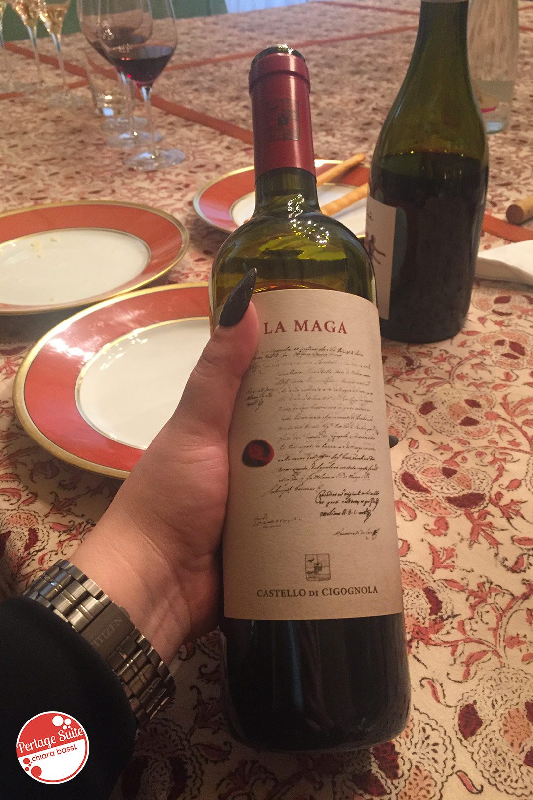 Castello di Cigognola vino rosso barbera superiore