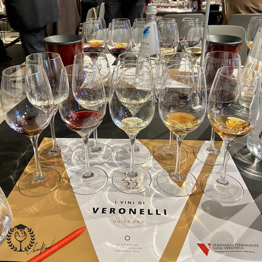 veronelli wines guide gold award sun