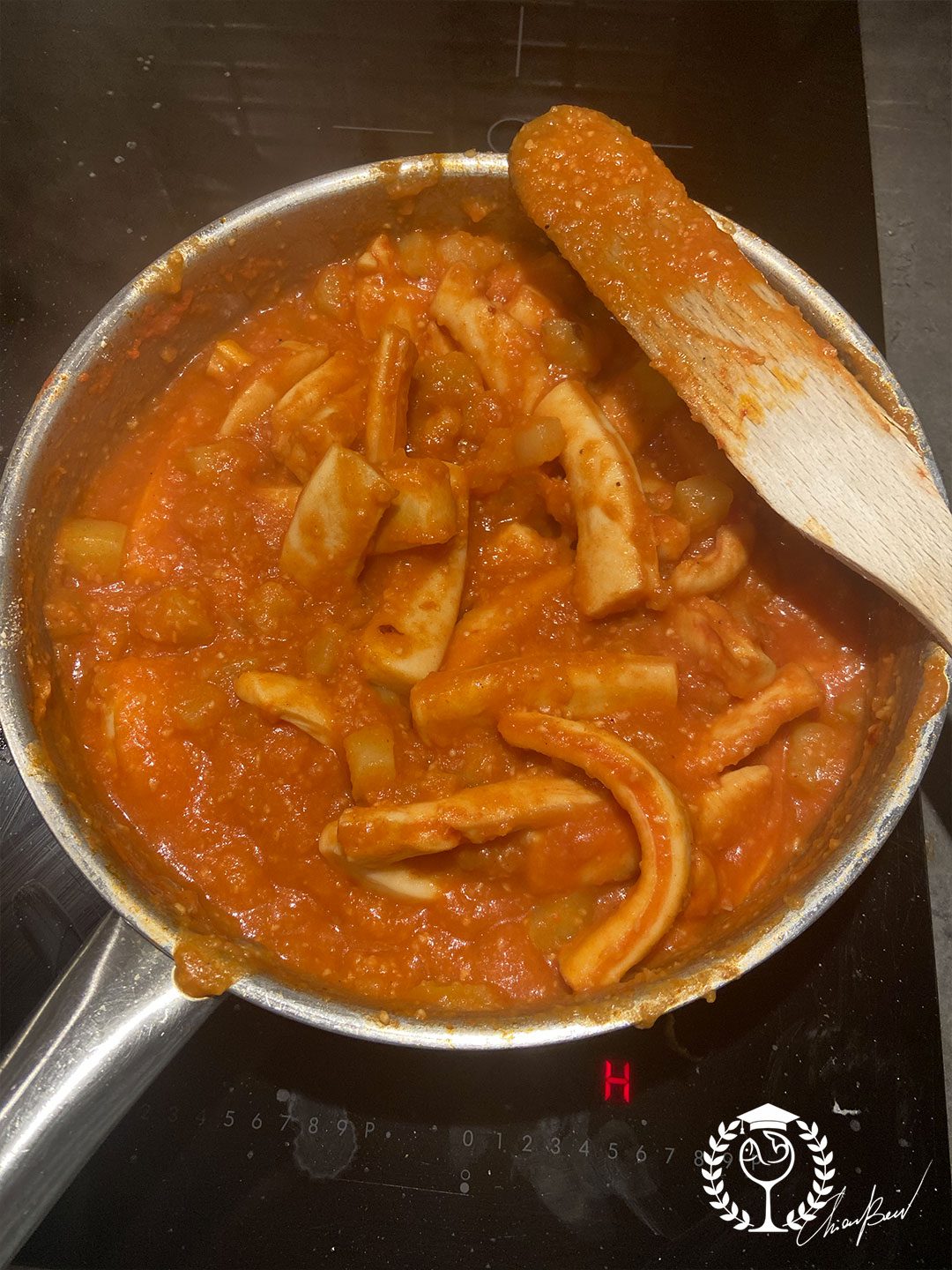 anelli di totano in umido grillo cantine amato