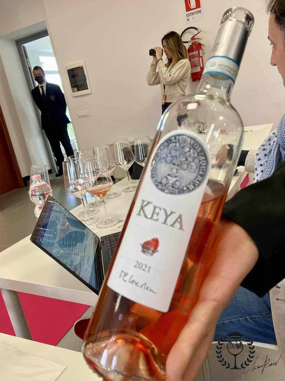 Keya claret rosé wine