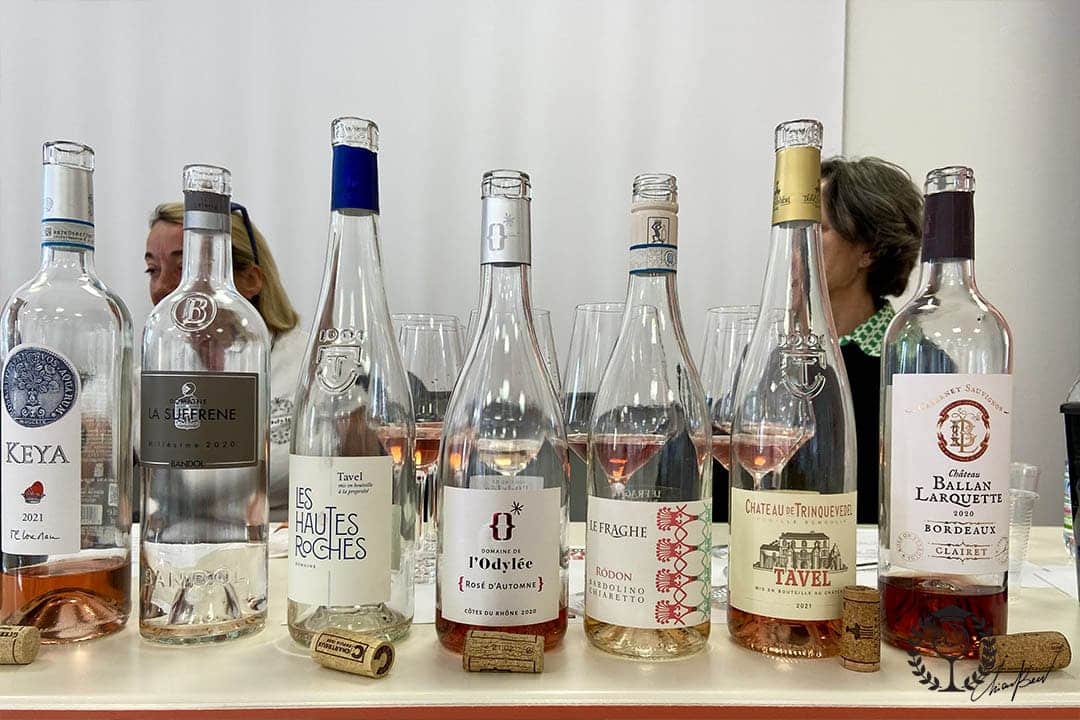 Rosé wine masterclass