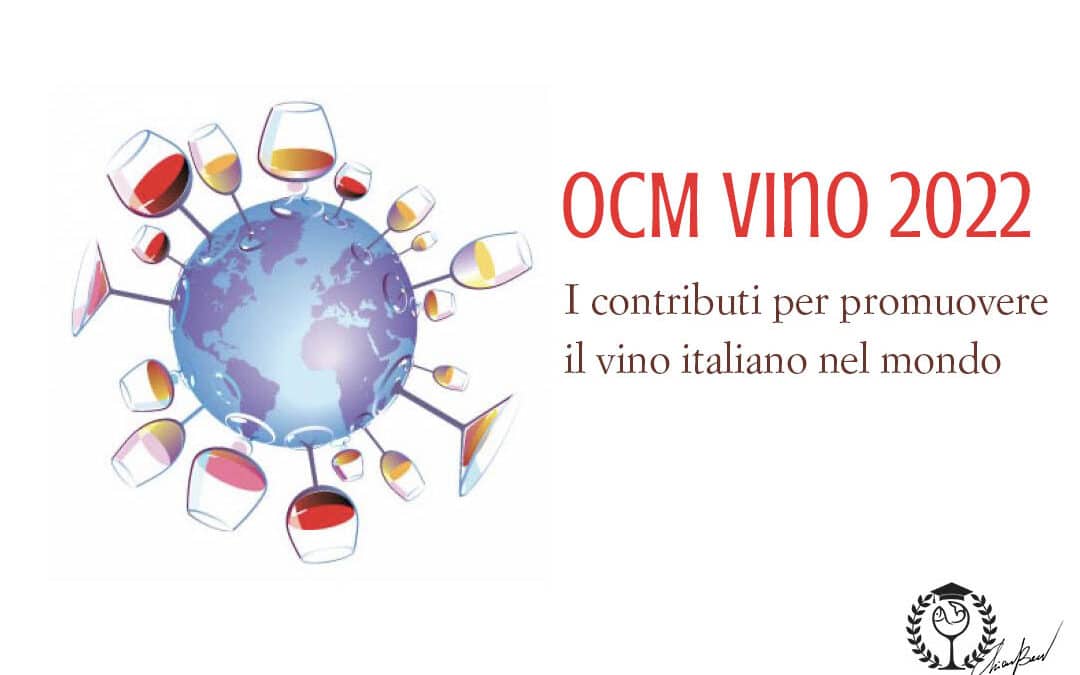 OCM vino 2022 – contributi Regione Emilia-Romagna