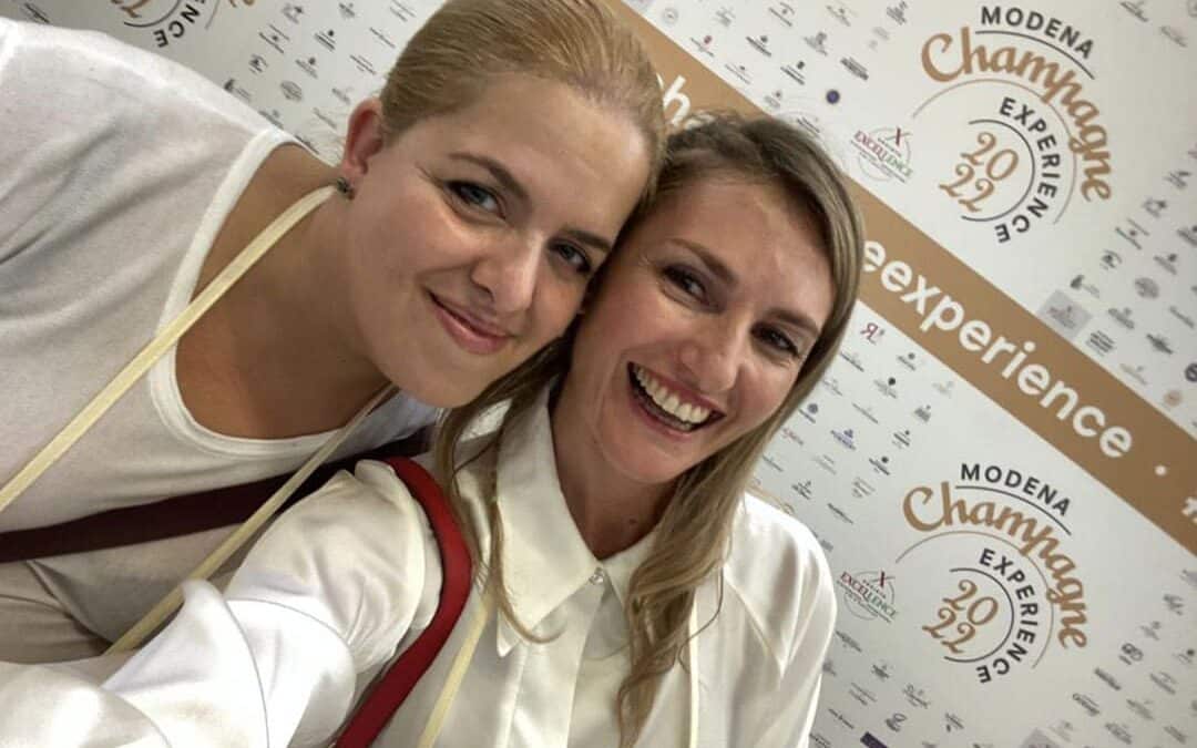 Chiara bassi monica rossetti Modena champagne experience 2022