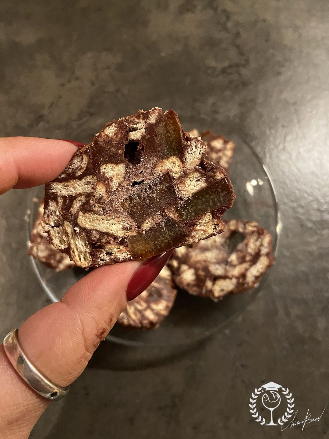 Chocolate orange salami