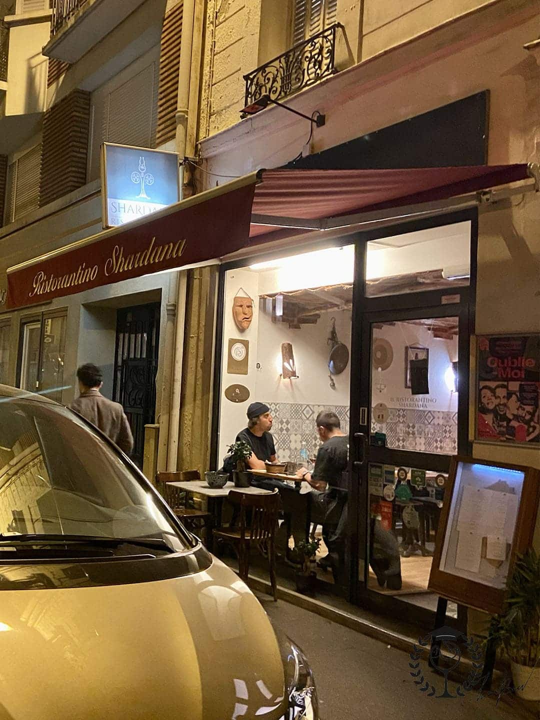 Italian restaurants in paris shardana